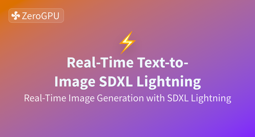Real-Time Text-to-Image SDXL Lightning
