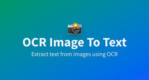 OCR-image-to-text